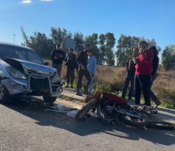 النشرة: جريح جراء حادث سير وقع بين سيارة ودراجة نارية في صيدا النشرة: جريح جراء حادث سير وقع بين سيارة ودراجة نارية في صيدا