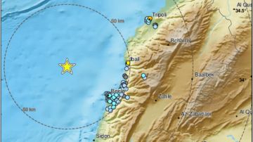 بالصورة: هزة أرضية في البحر... واللبنانيون شعروا بها