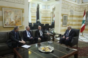 لودريان أطلع سلام على التحضيرات لمؤتمر دعم الجيش المقرر عقده في باريس