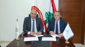 المدير العام للدفاع المدني يوقع بروتوكول تعاون مع الجامعة الأميركية للعلوم والتكنولوجيا AUST