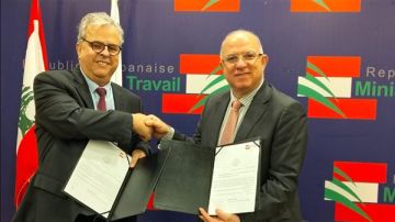الوزير حيدر يوقع مذكرتي تفاهم مع شركتي داتافيرا وانتاليو