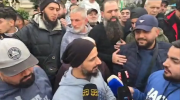 اعتصام لأهالي القبة للمطالبة بفرض تبرع على مجلس الوزراء لمصلحة طرابلس