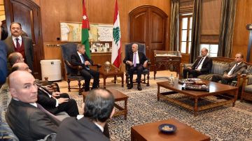 بري بحث مع رئيس الحكومة الأردنية والموفد السعودي في التطورات