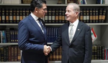 مرقص عرض والسفير الأميركي إصلاحات قانون الإعلام وزار الصليب الأحمر