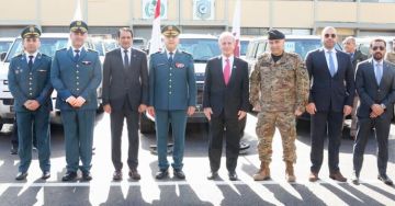 السفير القطري خلال تسلم الجيش هبة آليات عسكرية: ملتزمون بالوقوف إلى جانب لبنان ودعم الجيش السفير القطري خلال تسلم الجيش هبة آليات عسكرية: ملتزمون بالوقوف إلى جانب لبنان ودعم الجيش