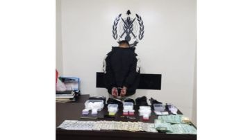 شعبة المعلومات توقف موزع مخدرات في الكحالة وتضبط كمية منها