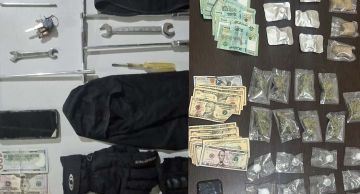 توقيف شخصين بجرائم سلب وترويج مخدرات في طريق المطار وتحويطة الغدير