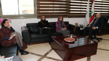 ناصر الدين استقبل وفدا من بعثة الإتحاد الأوروبي وسفيرين