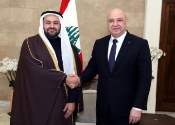 الرئيس عون التقى الخليفي: الضغط على اسرائيل لتسهيل عمل لجنة الميكانيزم ضروري الرئيس عون التقى الخليفي: الضغط على اسرائيل لتسهيل عمل لجنة الميكانيزم ضروري