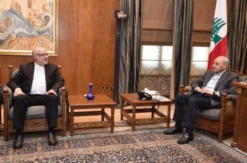 بري بحث مع سفير إيران في الأوضاع العامة والعلاقات الثنائية واستقبل مدير الضمان الاجتماعي