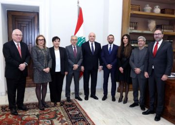 رئيس الجمهورية عرض مع الوزير رجي التحرك الدبلوماسي لمواجهة الاعتداءات الاسرائيلية المتواصلة على