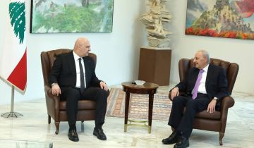 لقاء بين عون وبري لمعالجة التصعيد الإسرائيلي ورئيس المجلس يدعو إلى جلسة لمناقشة الموازنة