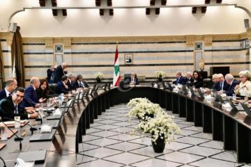 جلسة لمجلس الوزراء في القصر الجمهوري الجمعة