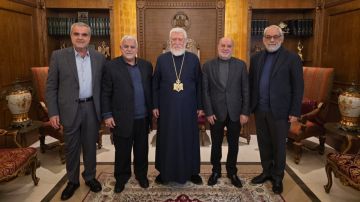 وفد من حزب الله زار بطريرك الأرمن الأرثوذكس: لضرورة بناء الدولة اللبنانية القادرة على حفظ الأمن ومنع الاعتداءات الخارجية