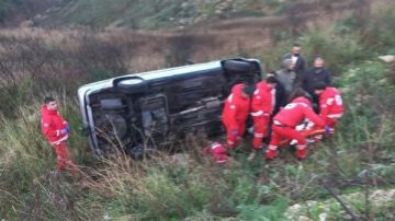 حادث سير على طريق الخردلي الليطاني