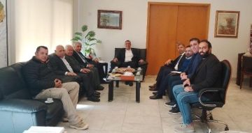 هاني استقبل وفد اتحاد بلديات العرقوب: تأكيد على حماية الزراعة والمزارعين