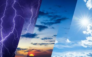 الأرصاد الجوية: الطقس غدا غائم مع انخفاض طفيف بدرجات الحرارة وتساقط أمطار غزيرة أحيانا