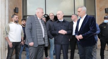 الحجار جال في مبنى هيئة إدارة السير واطلع على المشاكل التي تعيق سير العمل داخل المبنى