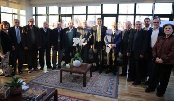 وفد من المركز الإسلامي زار النفي