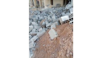 مسيرة استهدفت ورشة قيد الإنشاء في الطيبة