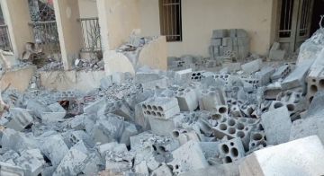 مسيرة تستهدف ورشة قيد الإنشاء في الطيبة