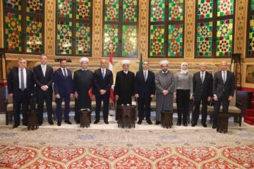 المفتي دريان استقبل مجلس أمناء صندوق الزكاة والجوزو: زيادة 35 في الواردات نتيجة جهود جماعية المفتي دريان استقبل مجلس أمناء صندوق الزكاة والجوزو: زيادة 35 في الواردات نتيجة جهود جماعية