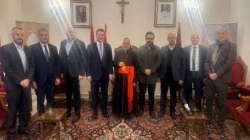 ميناسيان استقبل نديم الجميل مهنئا بالعيد