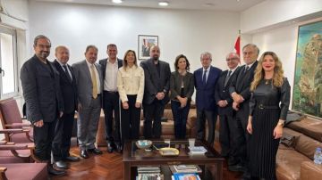 وزيرة السياحة التقت وفدا من المجلس الوطني للإنماء السياحي