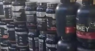 بالفيديو مكملات غذائية وفيتامينات مهربة