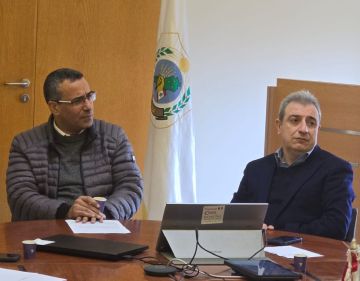 أبو فاعور بحث مع هاني آلية حماية إنتاج البطاطا وقطاع الحليب وشراء القمح