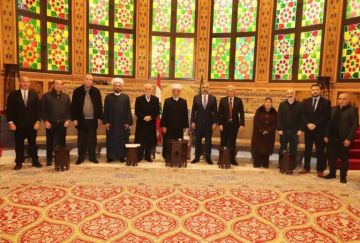 المفتي دريان استقبل مجلس عمدة إذاعة القرآن الكريم