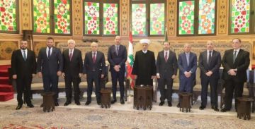 المفتي دريان استقبل تكتل التوافق الوطني