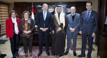 بخاري زار ديوان المحاسبة مشيدا بإنجازاته ومؤكدا دعم السعودية لعمله