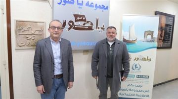 رئيس بلدية معركة الحاج عادل سعد ضيف المهندس محمد درباج على راديو يا صور رئيس بلدية معركة الحاج عادل سعد ضيف المهندس محمد درباج على راديو يا صور