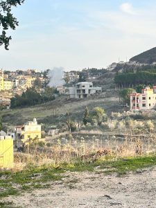 غارة من مسيرة إسرائيلية على بلدة كفردونين في قضاء بنت جبيل