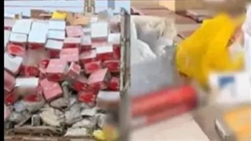 قوى الأمن توقف شبكة تهريب وتضبط بضائع مهربة بقيمة 500 ألف دولار