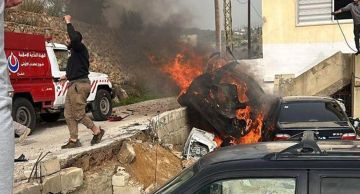 استهداف سيارة في بلدة صديقين