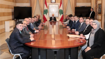 وزير الداخلية استقبل مجلس ادارة هيئة ادارة السير والاعضاء