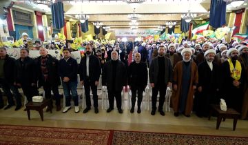 وقفتان تضامنيتان في النبطية وصور مع إيران والإمام الخامنئي بوجه التهديدات الأميركية (تقرير)