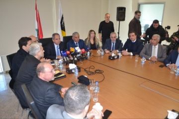 بعد الإجتماع مع الوزير صدي في نقابة المهندسين النائب مطر : خطوات لحل أزمة انقطاع المياه.. والعين على نبع رشعين !..