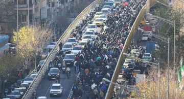 مواجهات بين متظاهرين وقوى الأمن في إيران!