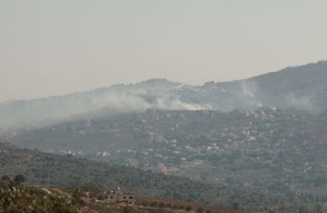 الجيش الإسرائيلي أطلق النار من موقع البياض باتجاه أطراف بلدة بليدا الجيش الإسرائيلي أطلق النار من موقع البياض باتجاه أطراف بلدة بليدا