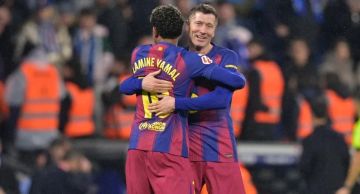 برشلونة يحقق فوزا صعبا على إسبانيول