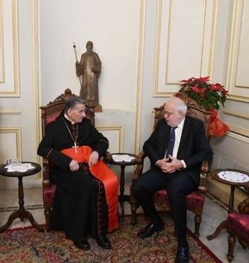 وزير العدل من بكركي: ترقية غراسيا القزي غير ملائمة