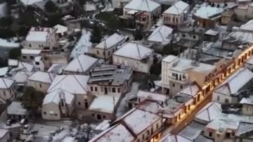 بالفيديو: راشيا تستقبل الزائر الأبيض