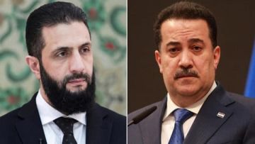 إتصال بين الشرع ورئيس وزراء العراق.. وتشديد على ضرورة ضبط الحدود