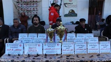 حركة فتح تحضر نهائي دورة شهداء المقاومة (2) في مخيم الرشيدية حركة فتح تحضر نهائي دورة شهداء المقاومة (2) في مخيم الرشيدية