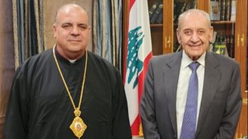 المطران إبراهيم تلقى اتصالا من بري للاطمئنان إلى صحته