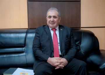 السفير الاسعد يلتقي اتحاد نقابات عمال فلسطين- فرع لبنان