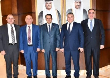 السفير القطري يستقبل رئيس جهاز أمن مطار رفيق الحريري ويشيد بالتسهيلات للمواطنين القطريين السفير القطري يستقبل رئيس جهاز أمن مطار رفيق الحريري ويشيد بالتسهيلات للمواطنين القطريين